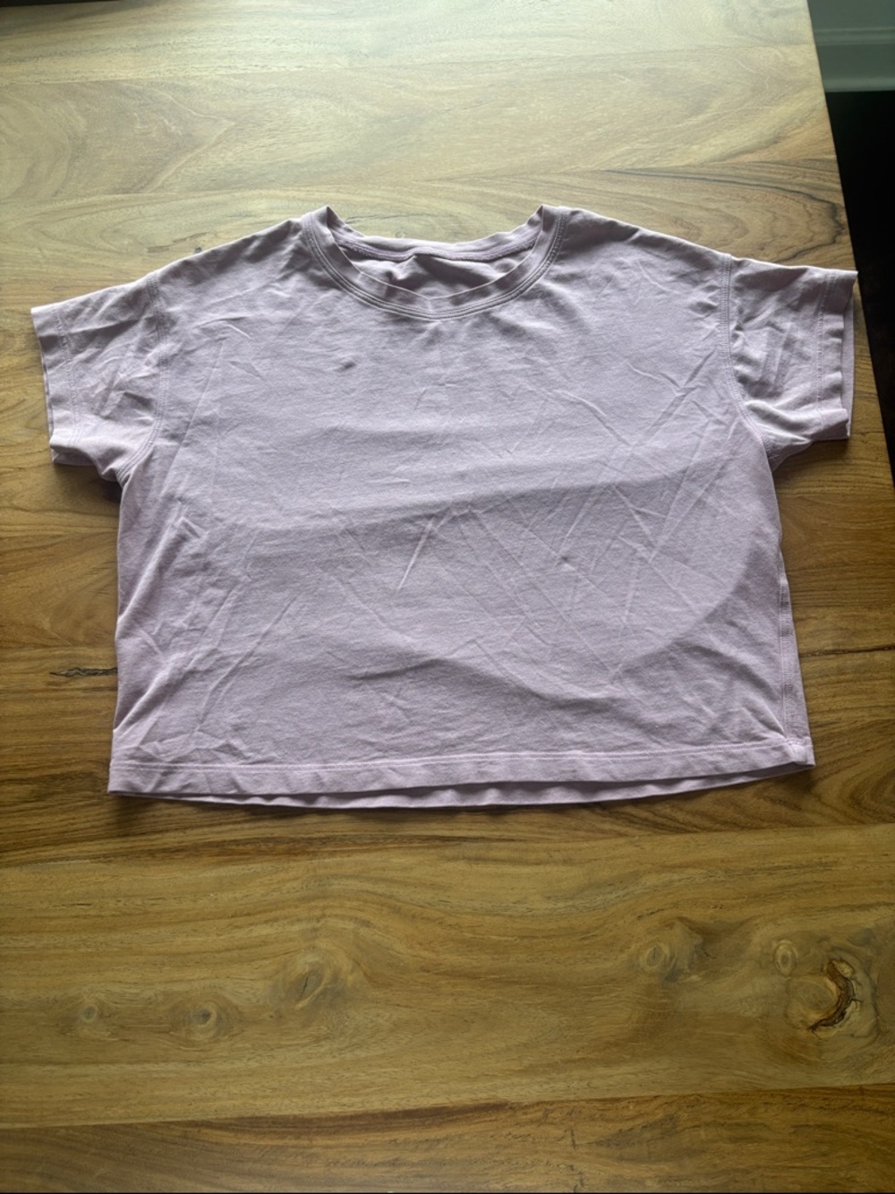 Lululemon All Yours Organic Cotton Cropped T-Shirt